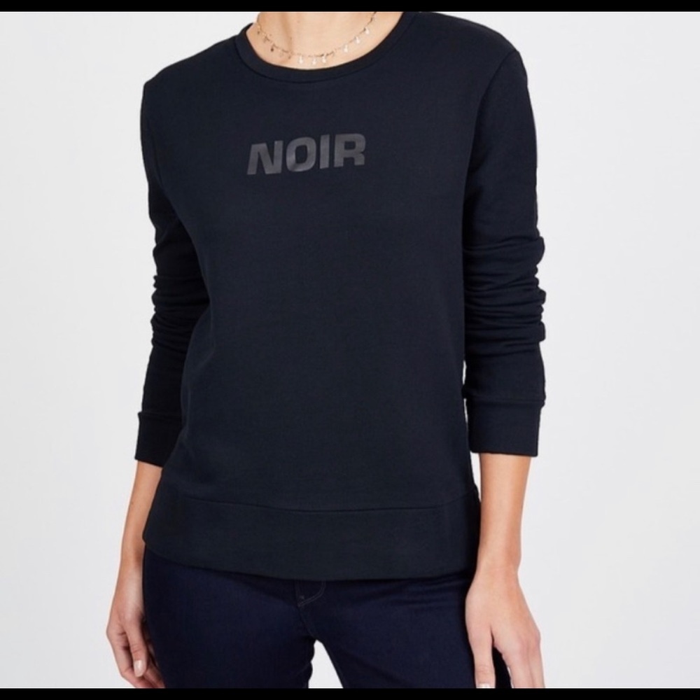 NWT French Connection Noir crew sweatshirt